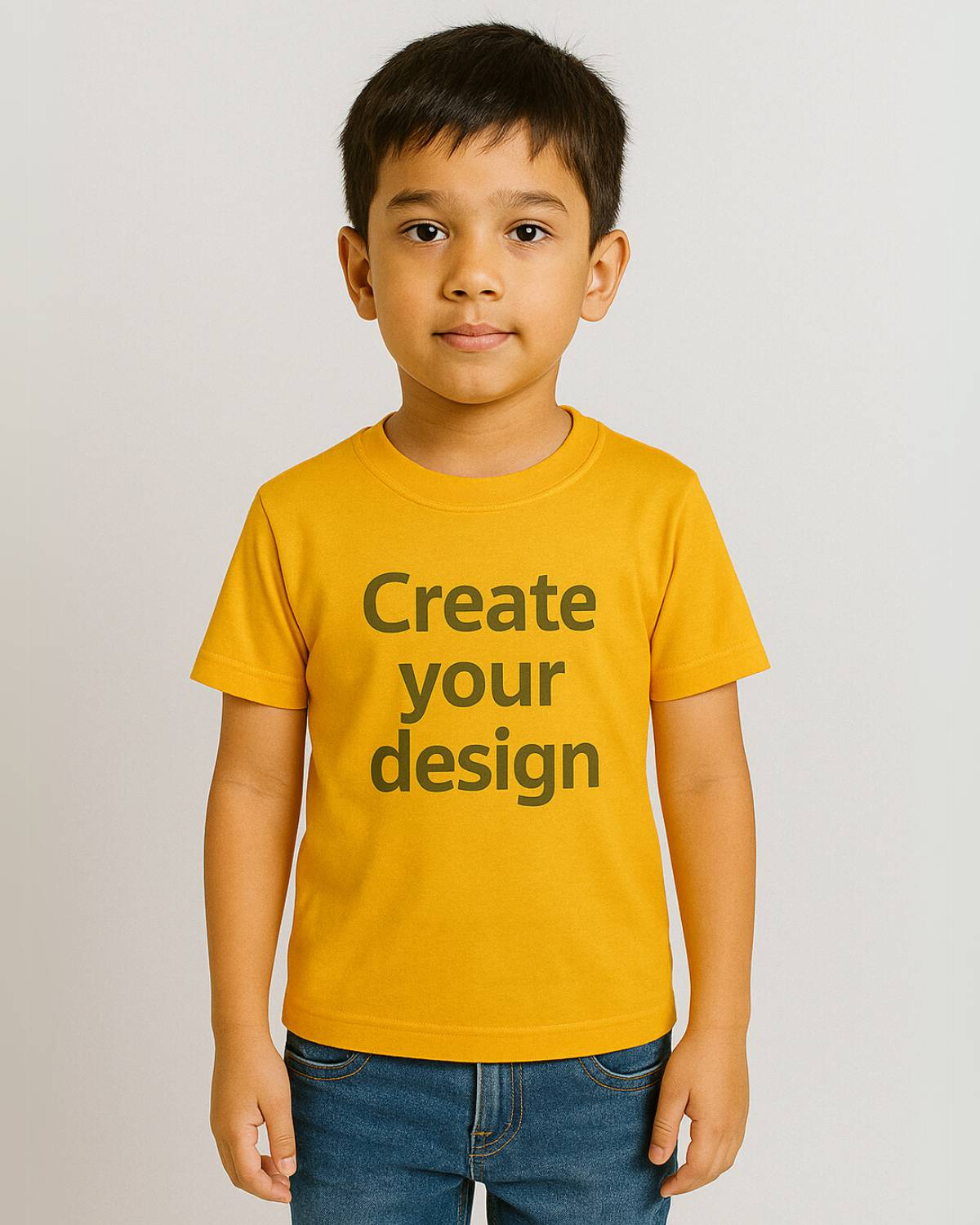 Kids Custom T-Shirt - Yellow