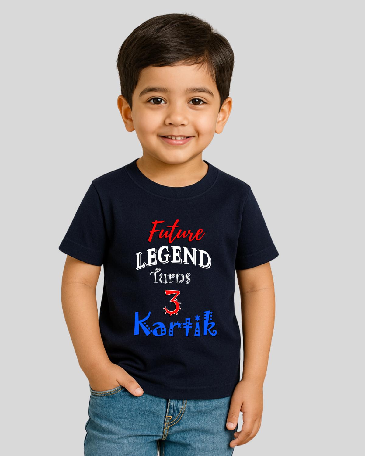 Legend Custom Kids Birthday T-Shirt