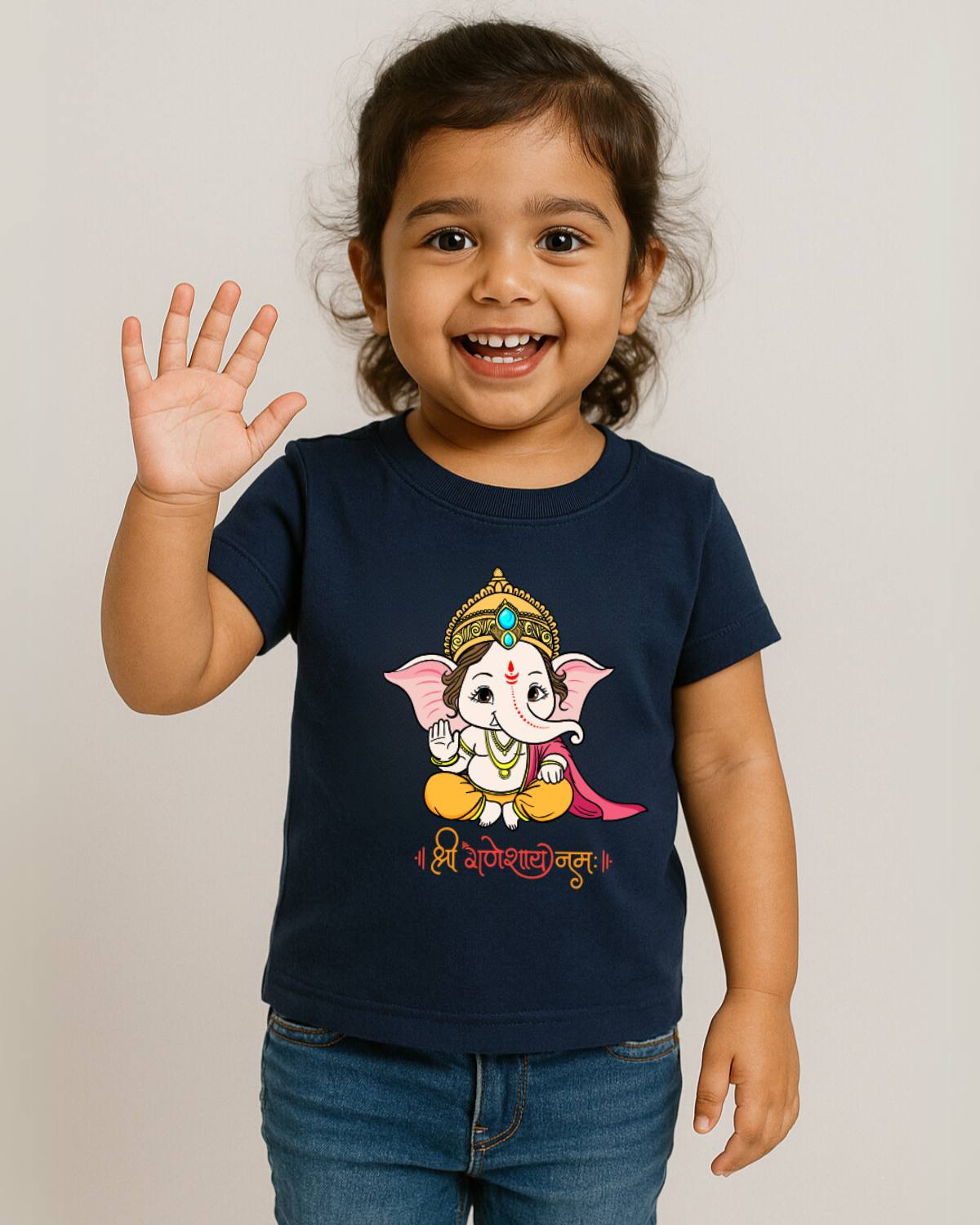 Ganeshay Namah Kids T-Shirt