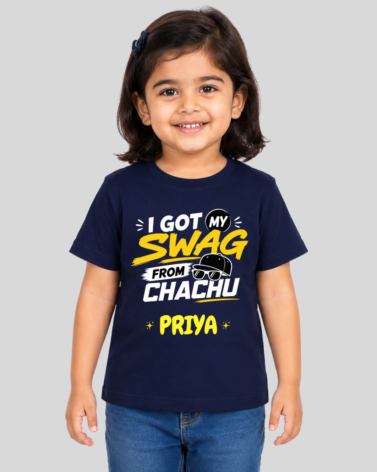 Swag by Chachu Kids Custom T-Shirt