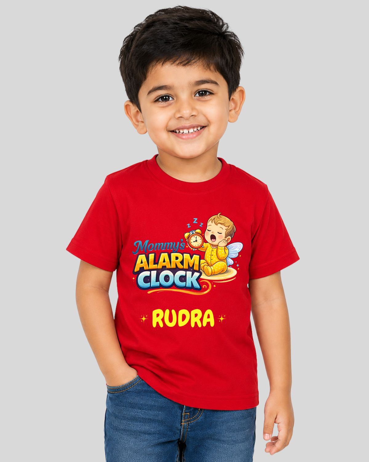 Alarm Clock Kids Custom T-Shirt
