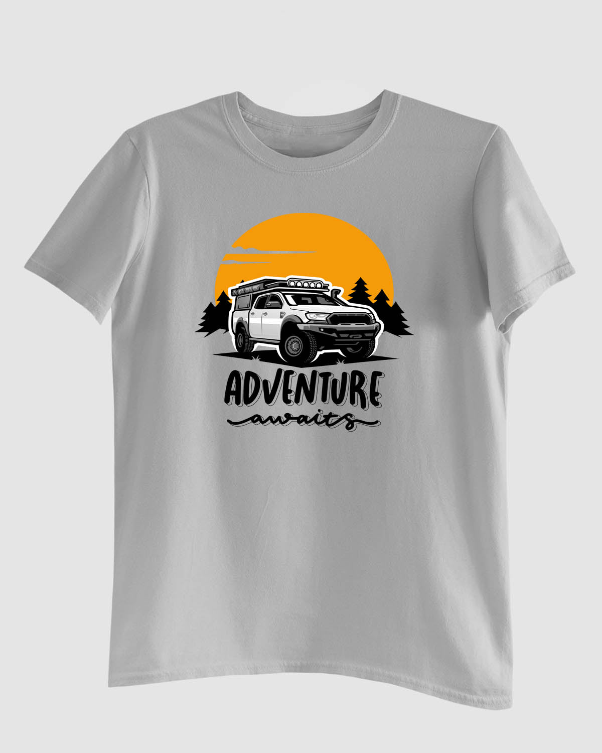 Adventure Awaits T-Shirt - His'en'Her - Shop T-Shirts For Men & Women Online