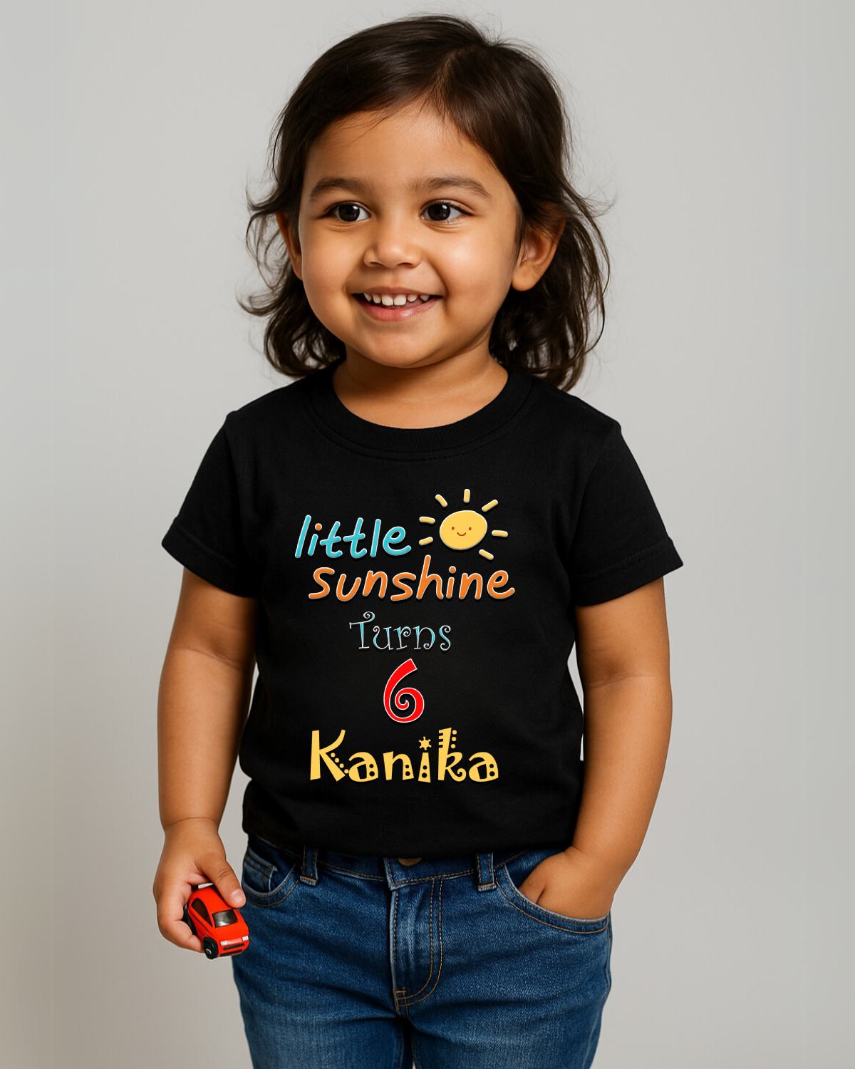 Sunshine Custom Kids Birthday T-Shirt