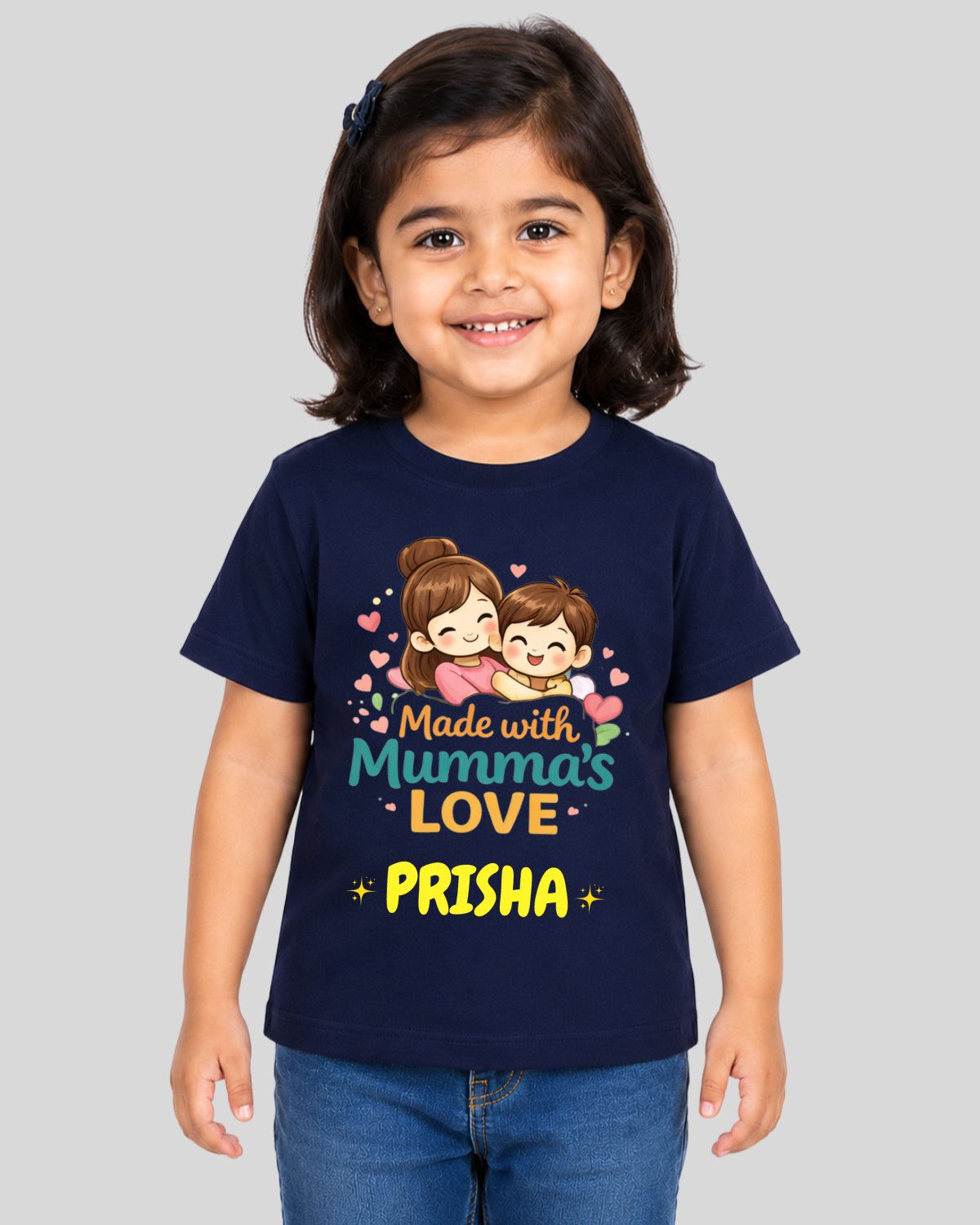 Made With Love Kids Custom T-Shirt