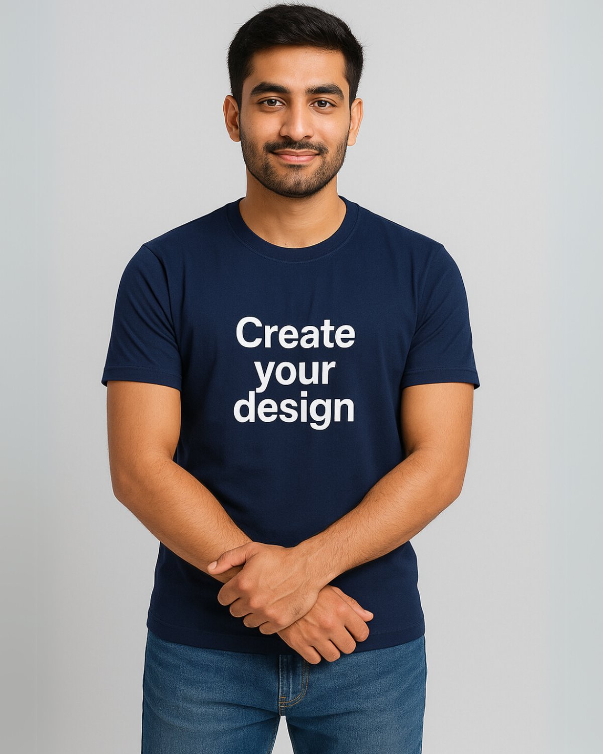 Men's Custom T-Shirt - Navy