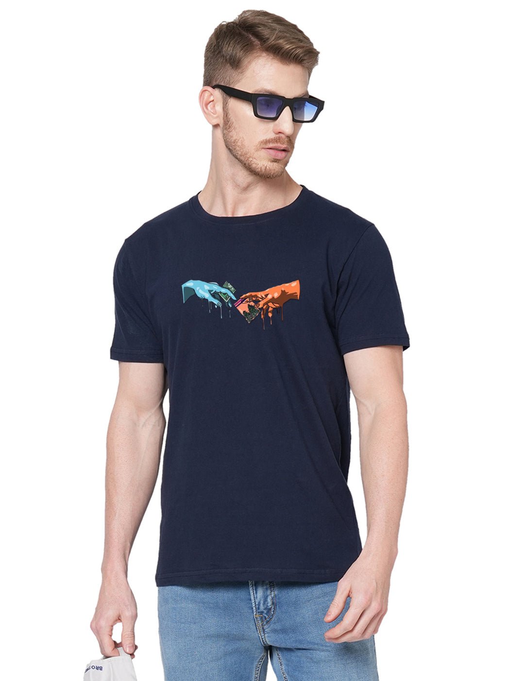 Michelangelo Hands T-Shirt