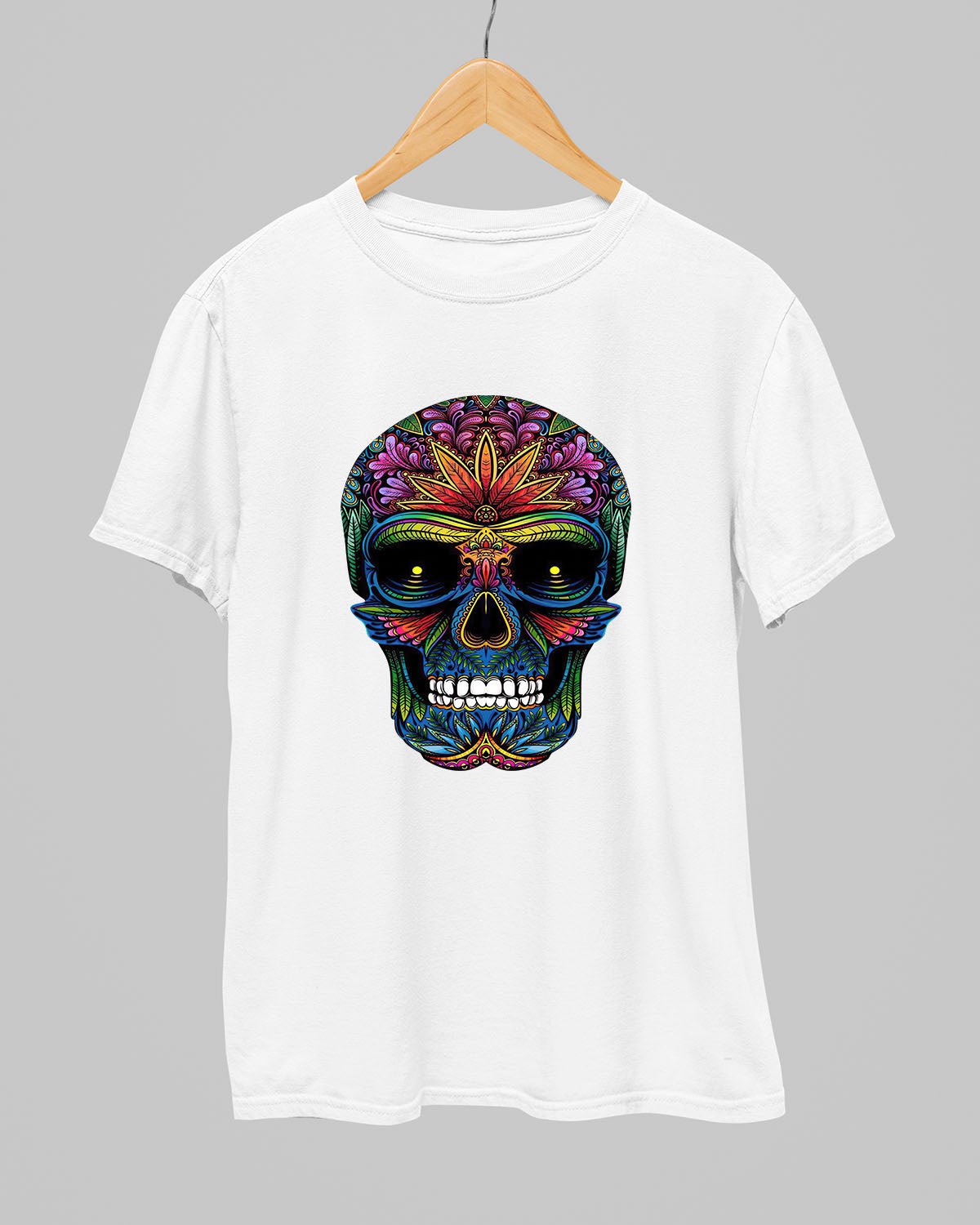 5 Ace Skull T-Shirt - His'en'Her - Shop T-Shirts For Men & Women Online