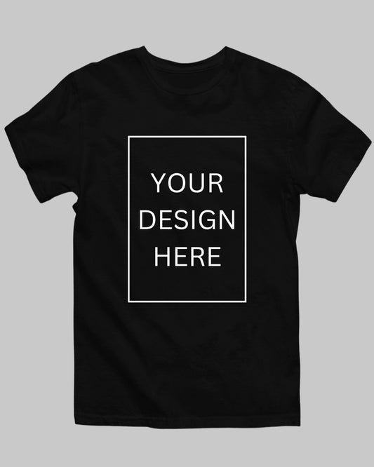 Men's Custom T-Shirt - Black