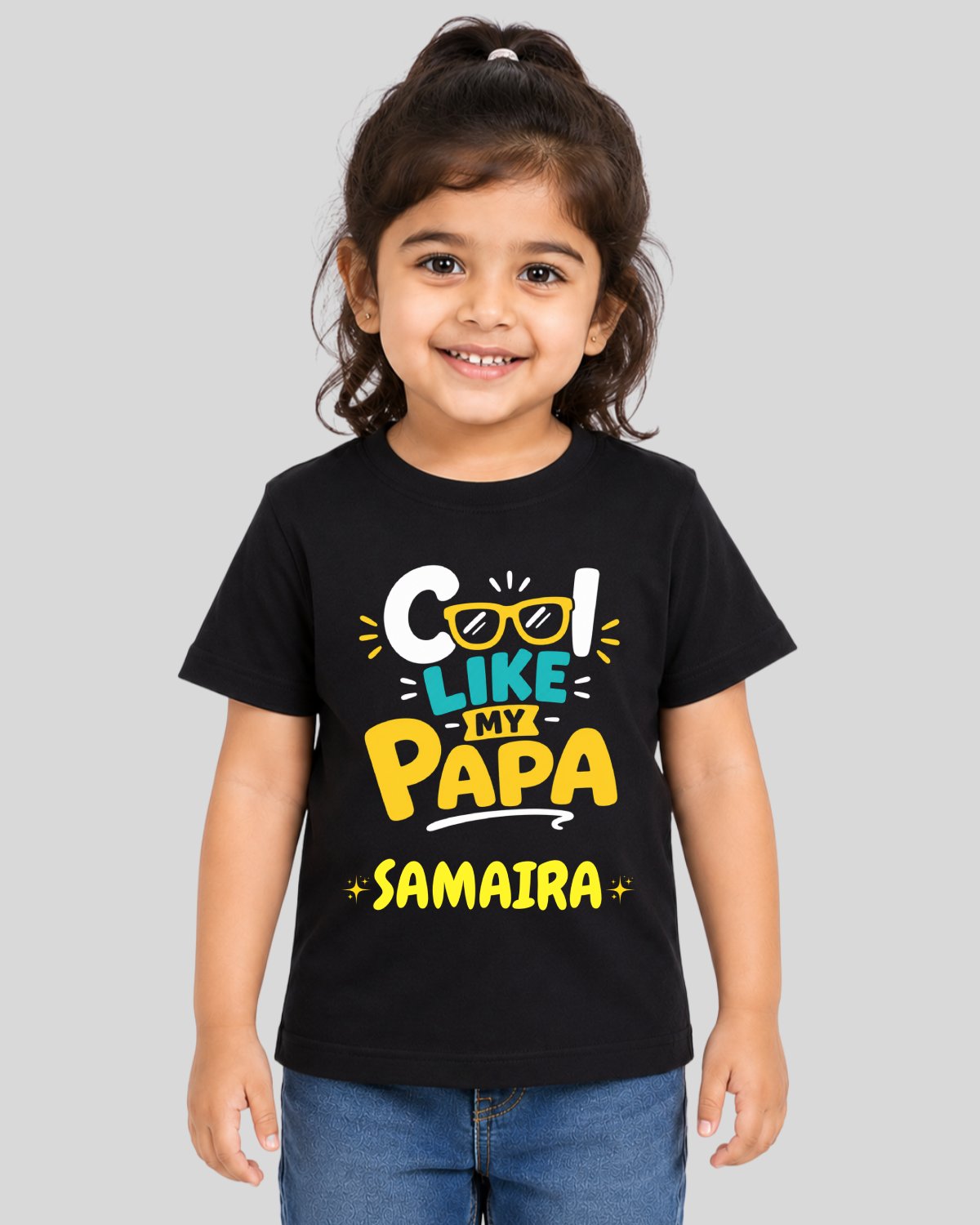 Cool Like Papa Kids Custom T-Shirt