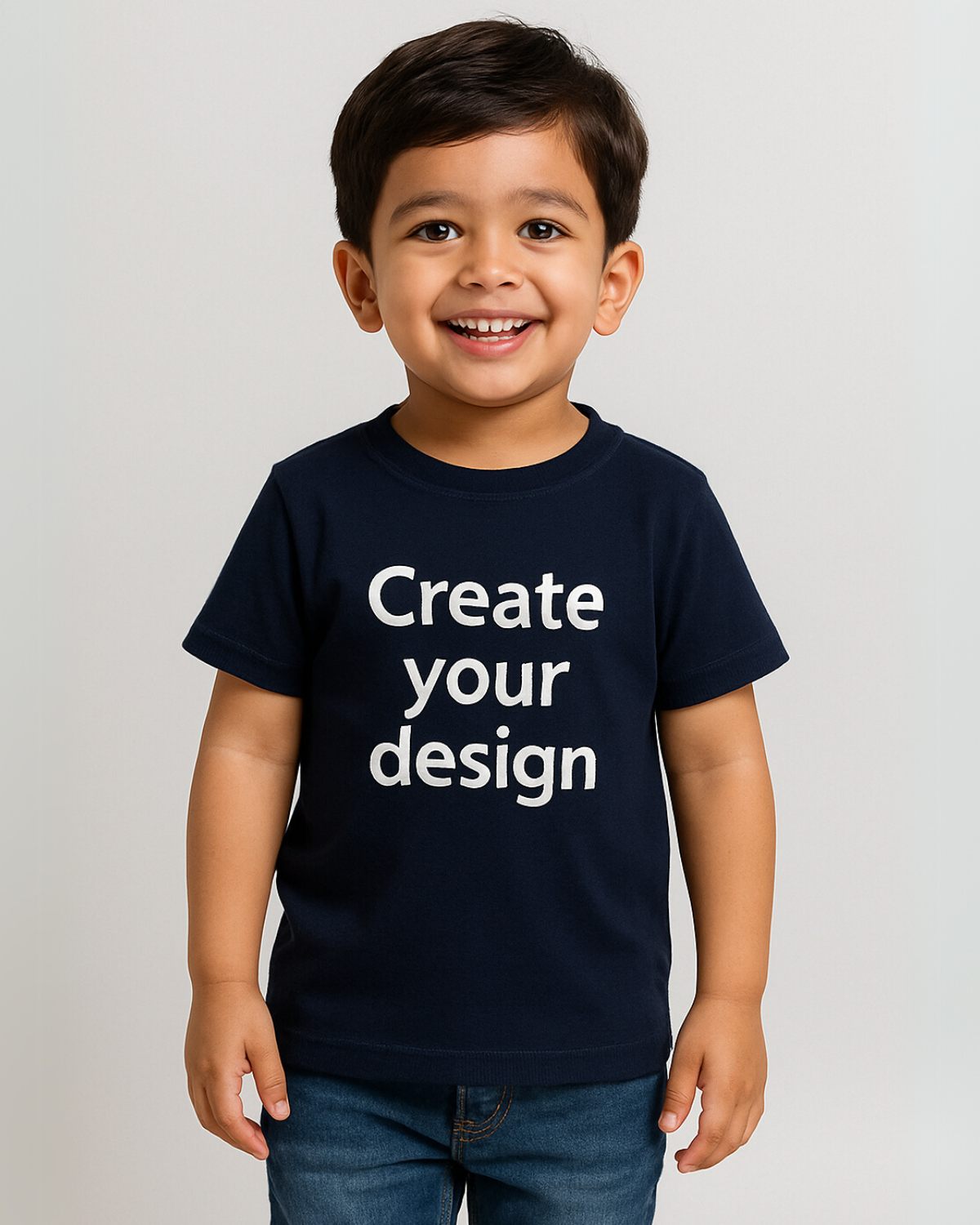 Kids Custom T-Shirt - Navy