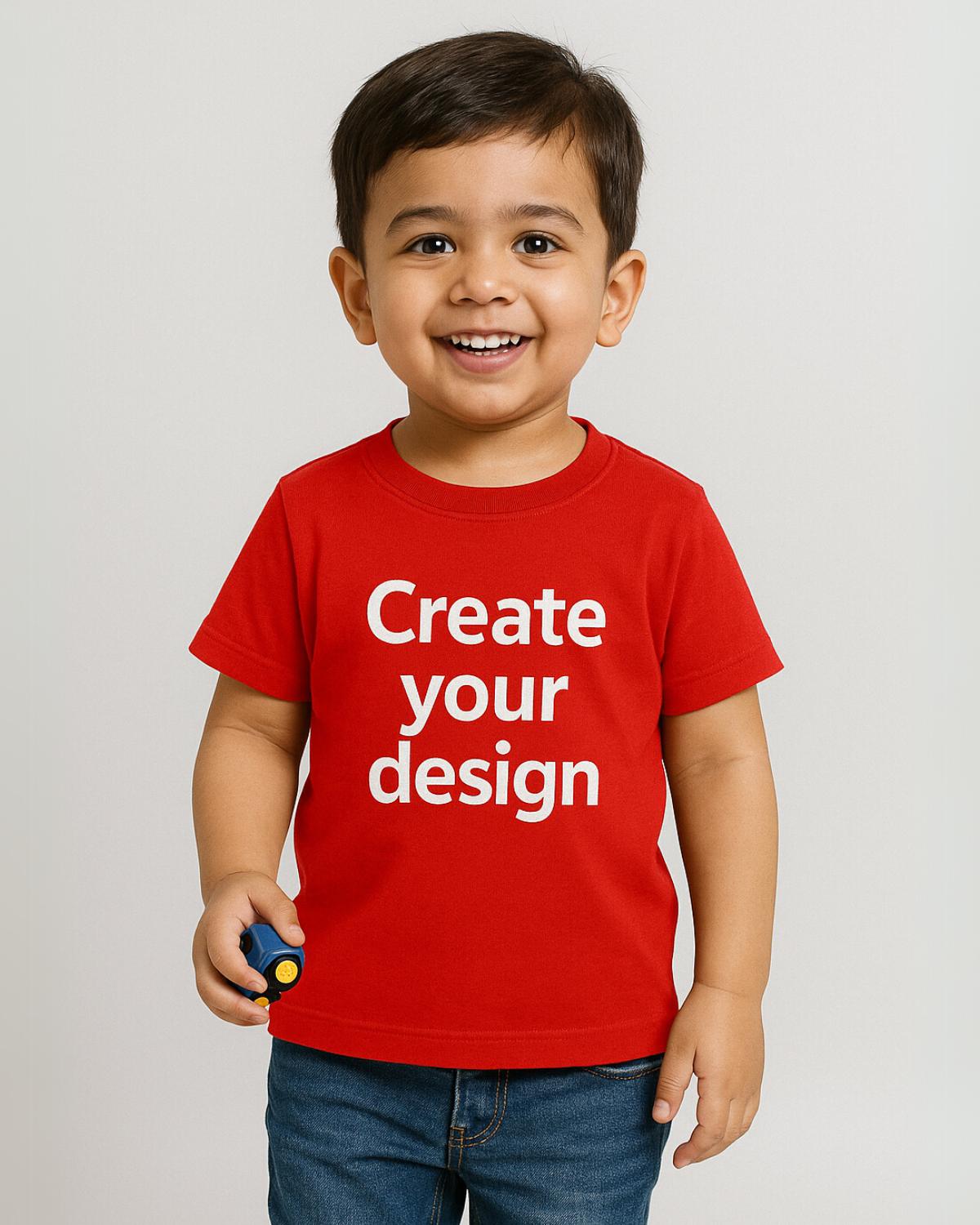 Kids Custom T-Shirt - Red