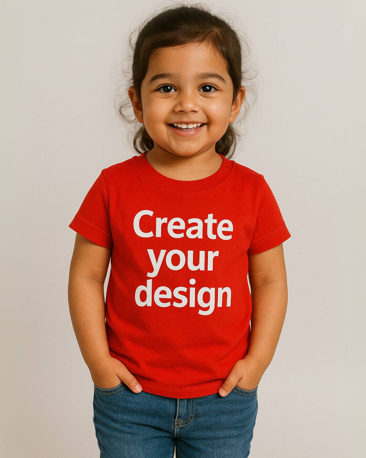 Kids Custom T-Shirt - Red