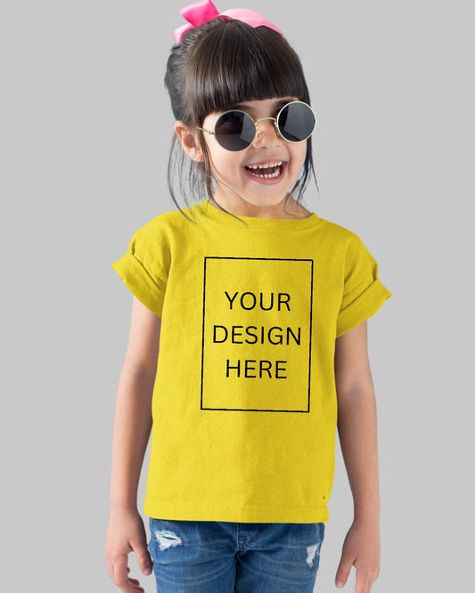 Kids Custom T-Shirt - Yellow