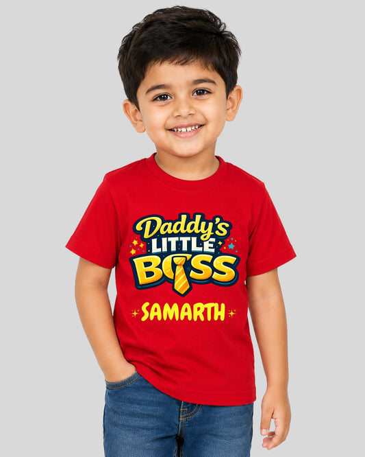 Little Boss Kids Custom T-Shirt