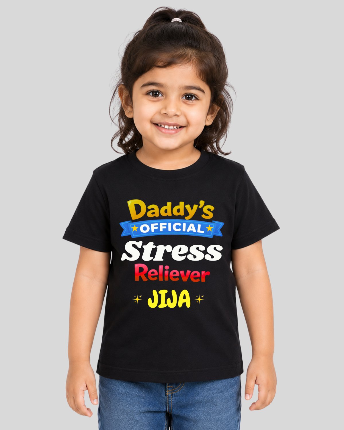 Stress Reliever Kids Custom T-Shirt