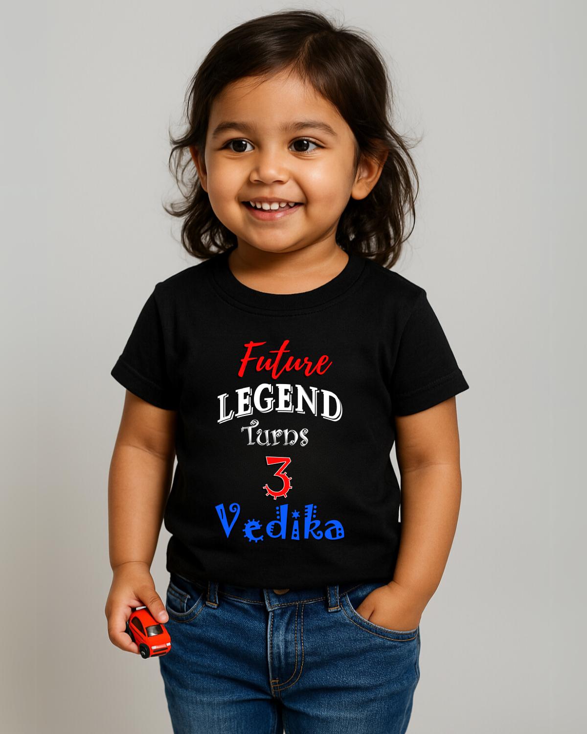 Legend Custom Kids Birthday T-Shirt