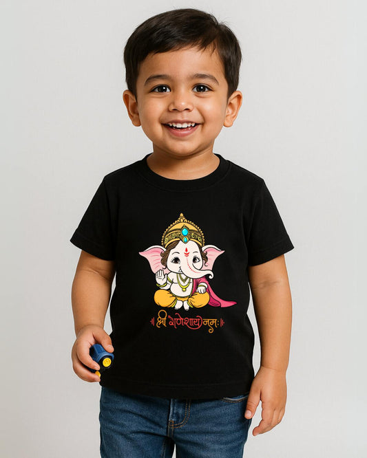 Ganeshay Namah Kids T-Shirt