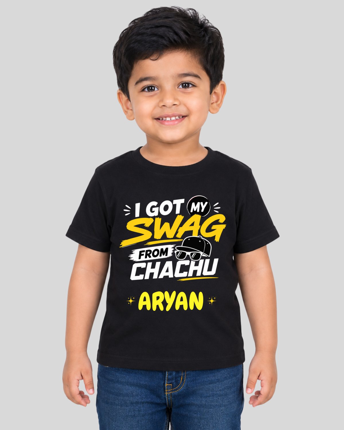 Swag by Chachu Kids Custom T-Shirt