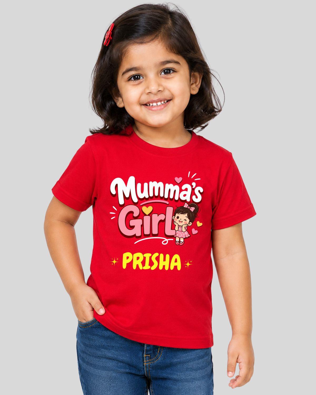 Mumma's Girl Kids Custom T-Shirt