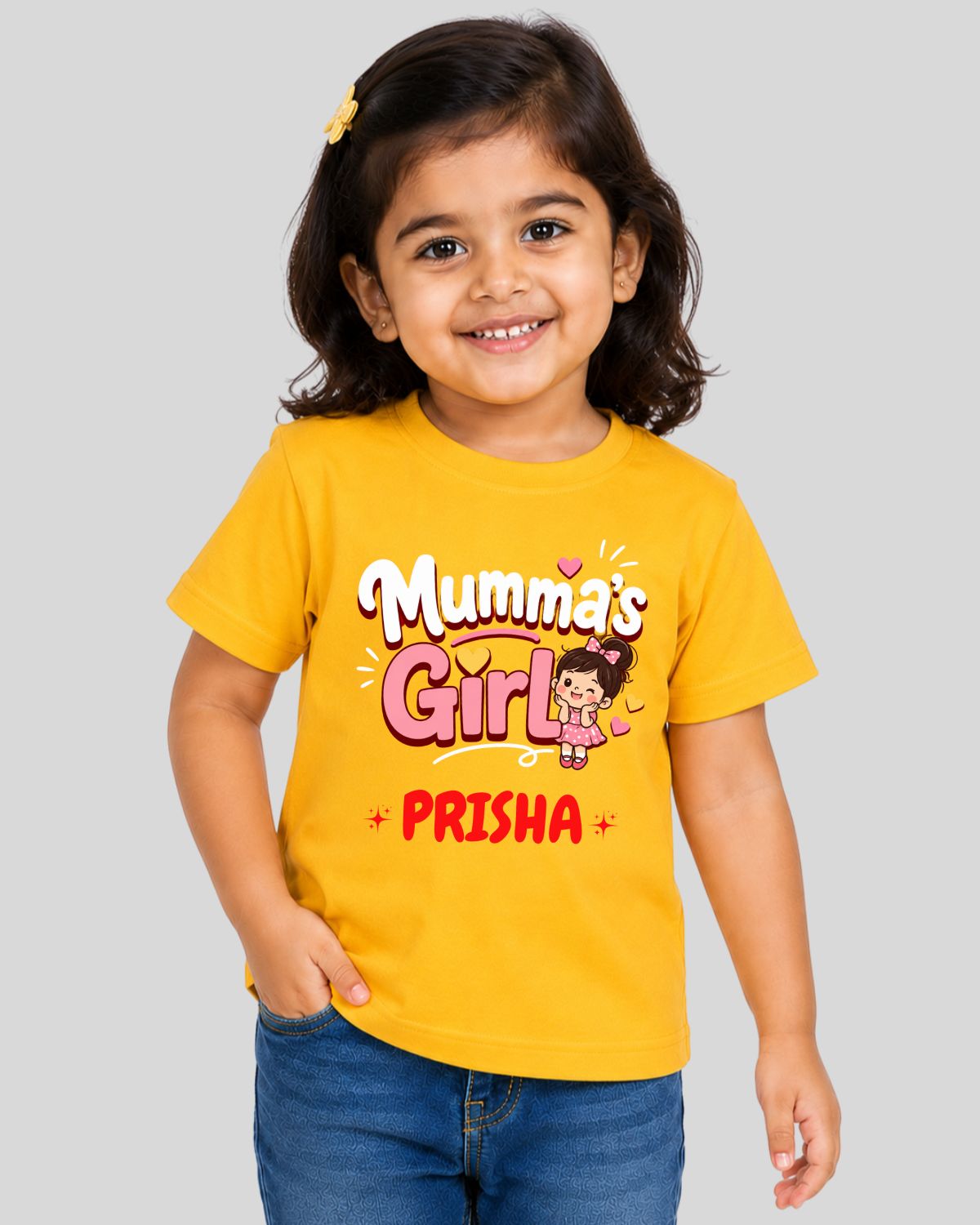 Mumma's Girl Kids Custom T-Shirt