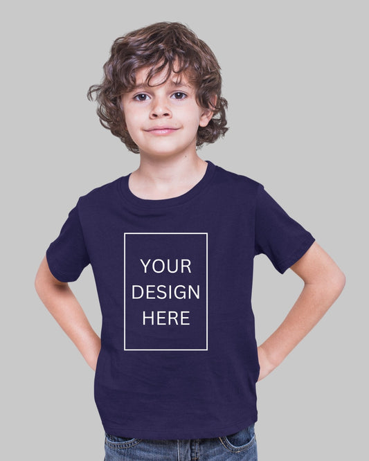 Kids Custom T-Shirt - Navy