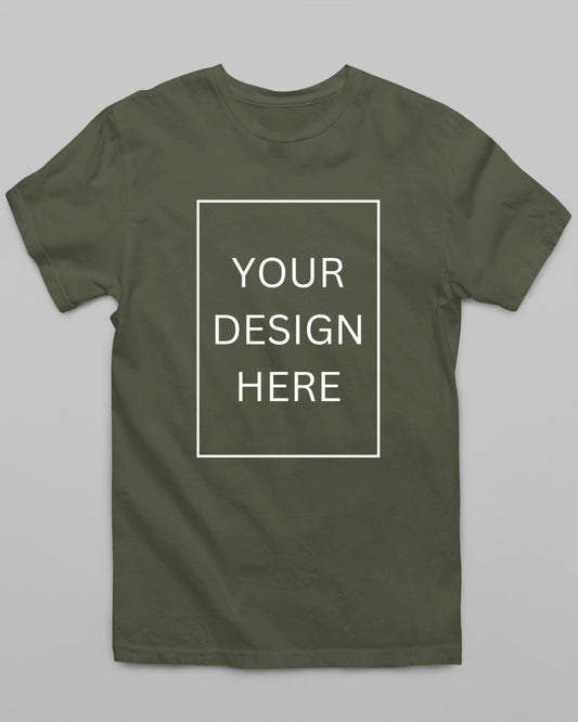 Men's Custom T-Shirt - Olive