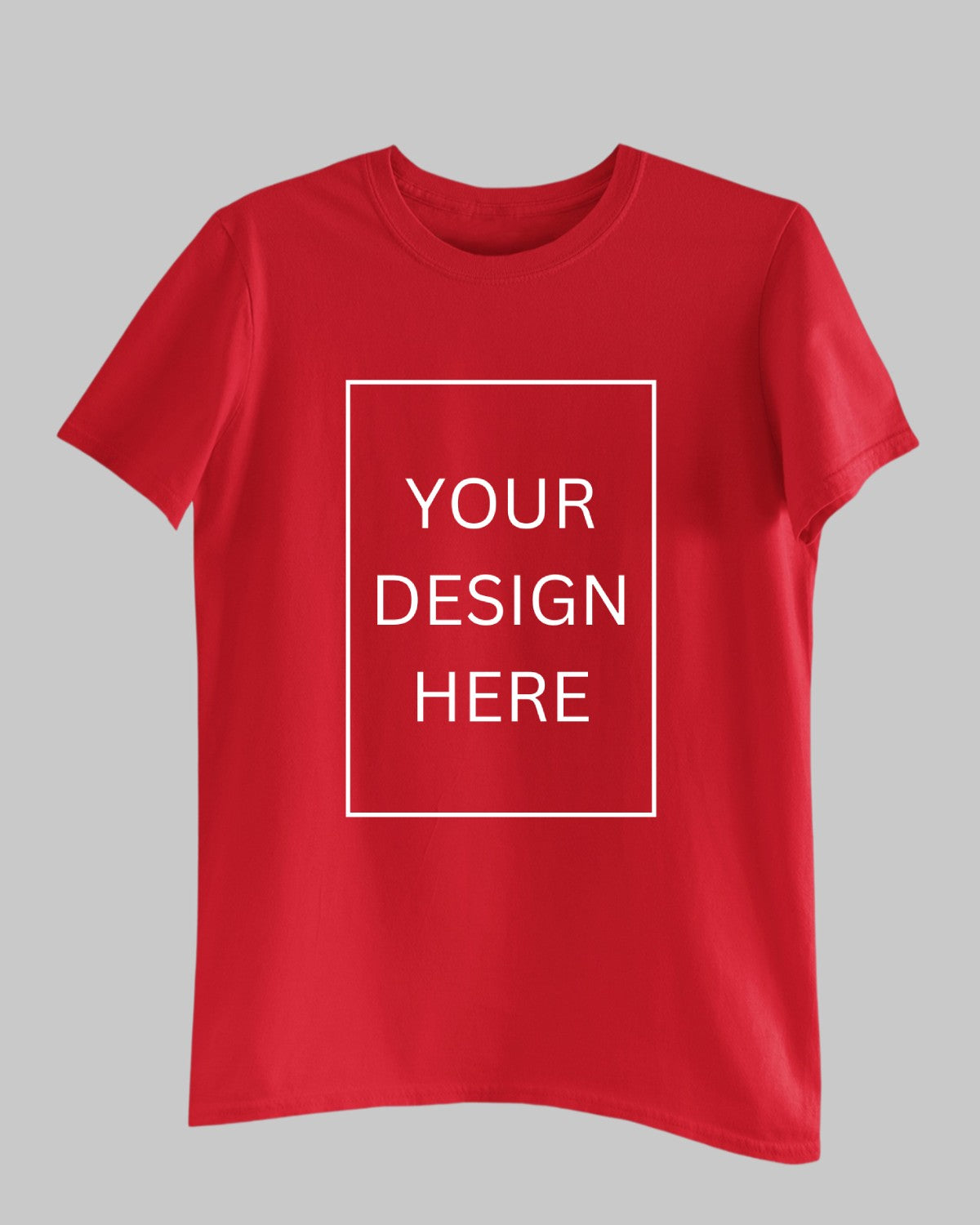 Men's Custom T-Shirt - Red