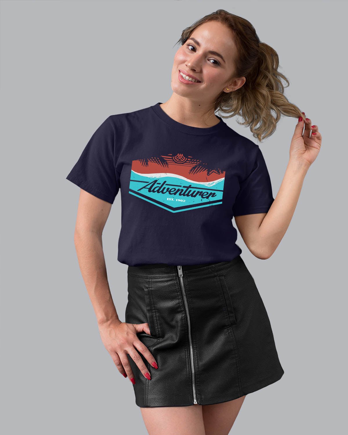 Adventurer Women T-Shirt - His'en'Her - Shop T-Shirts For Men & Women Online