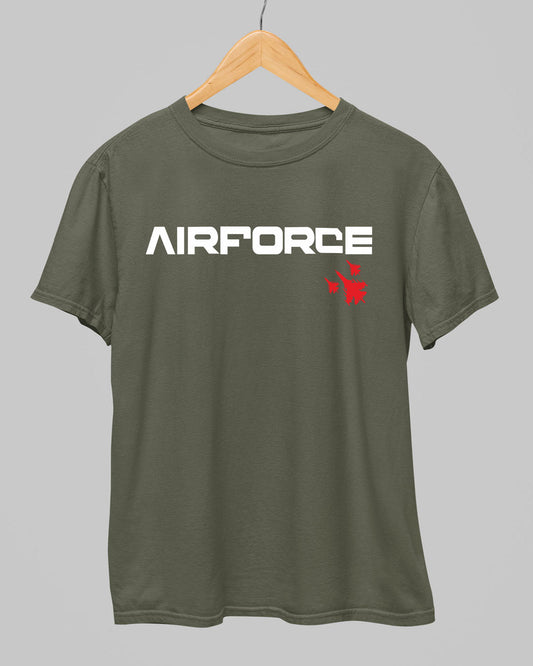 Airforce T-Shirt - His'en'Her - Shop T-Shirts For Men & Women Online