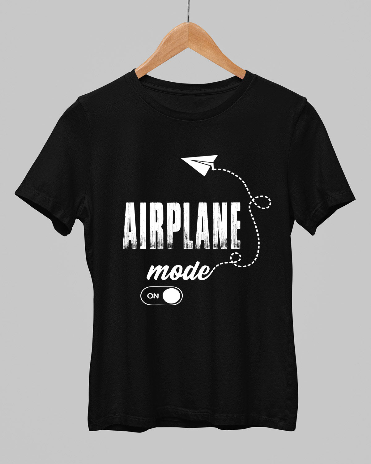 Airplane Mode T-Shirt - His'en'Her - Shop T-Shirts For Men & Women Online