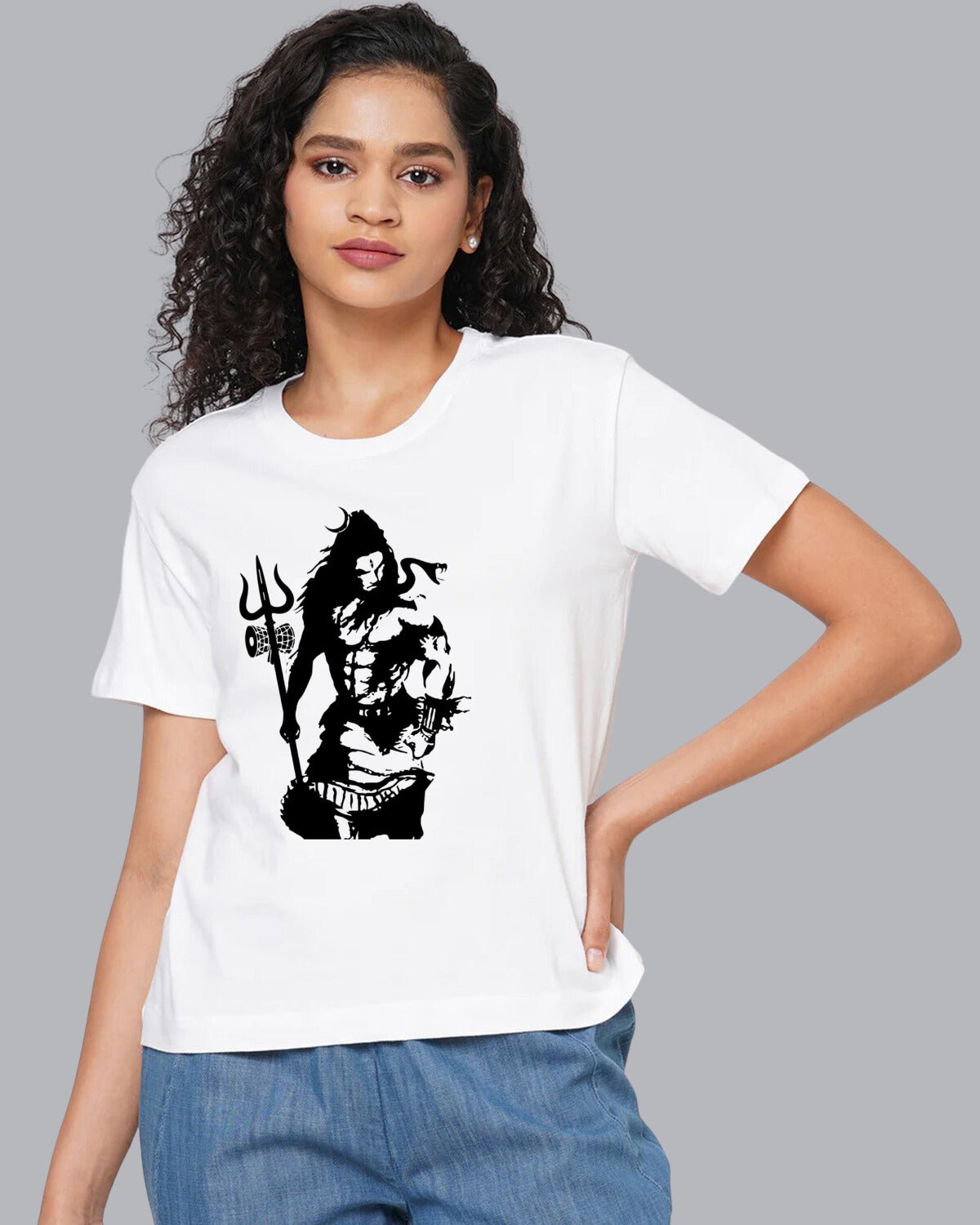 Angry Shiva Women T-Shirt