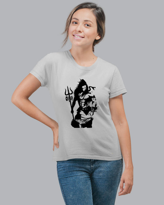 Angry Shiva Women T-Shirt