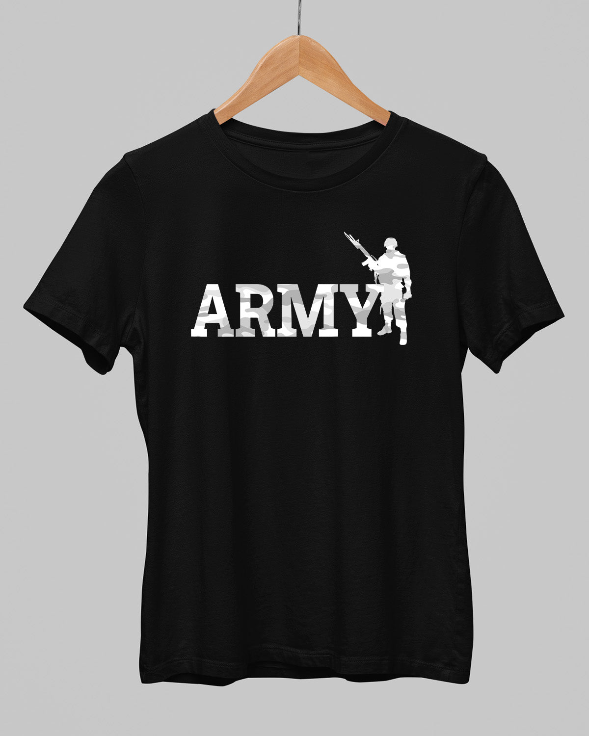 Army Camo T-Shirt - His'en'Her - Shop T-Shirts For Men & Women Online