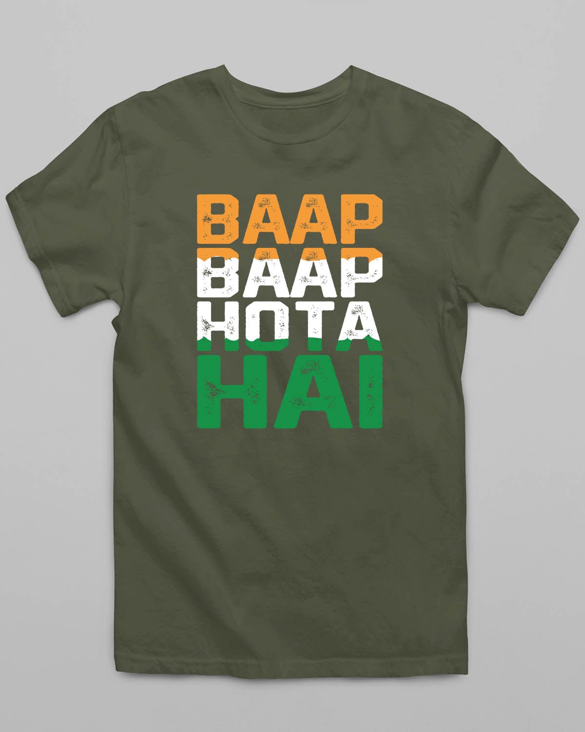 Baap Baap Hota Hain T - Shirt - His'en'Her - Shop T - Shirts For Men & Women Online