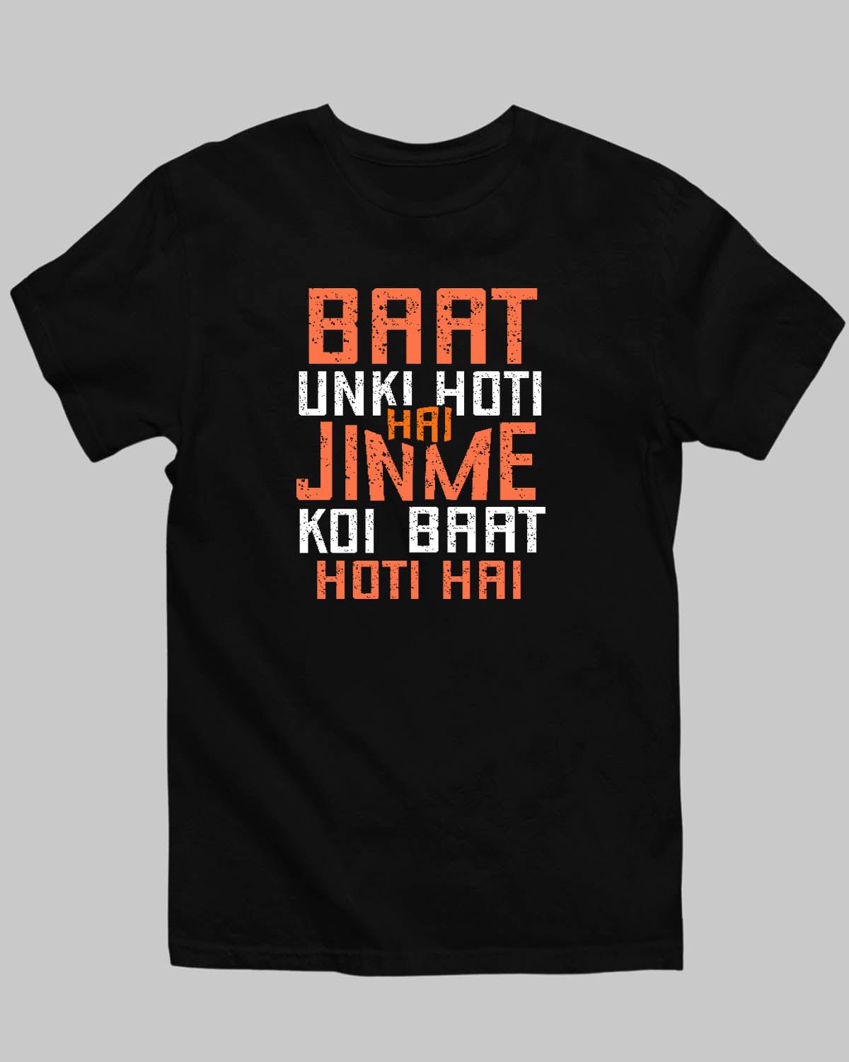 Baat Hoti Hai T - Shirt - His'en'Her - Shop T - Shirts For Men & Women Online