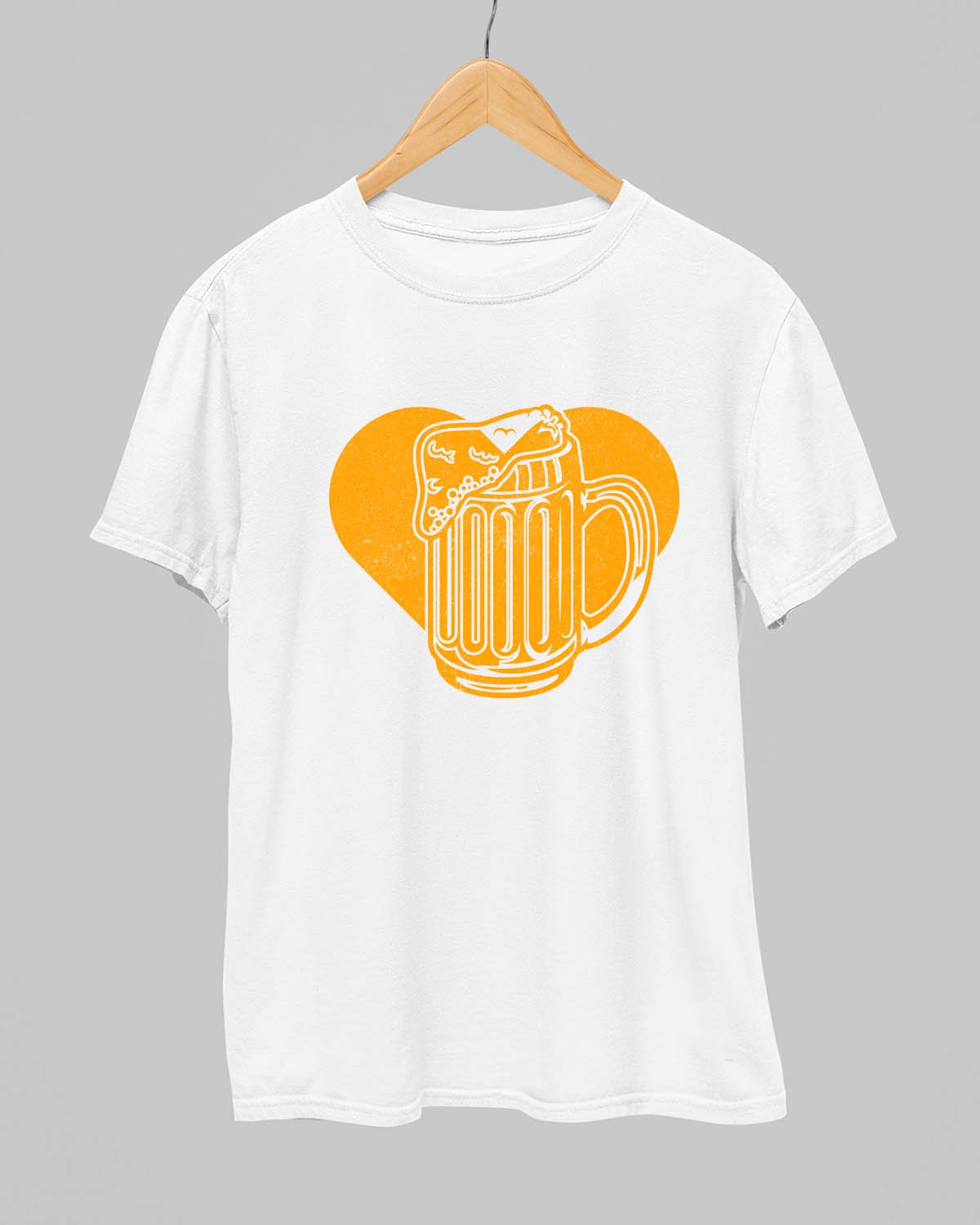 Beer Heart T-Shirt - His'en'Her - Shop T-Shirts For Men & Women Online