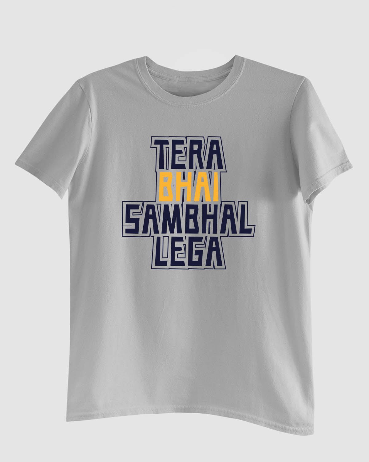 Bhai Sambhal Lega T - Shirt - His'en'Her - Shop T - Shirts For Men & Women Online