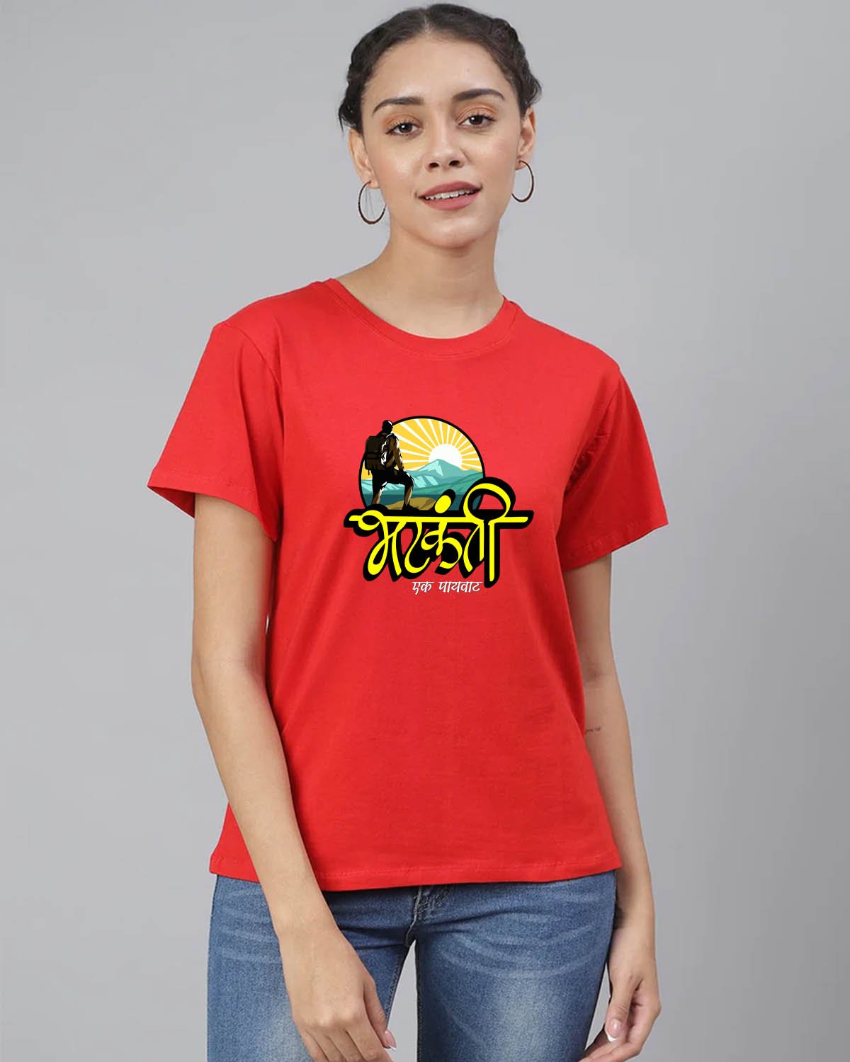 Bhatkanti Women T-Shirt - His'en'Her - Shop T-Shirts For Men & Women Online