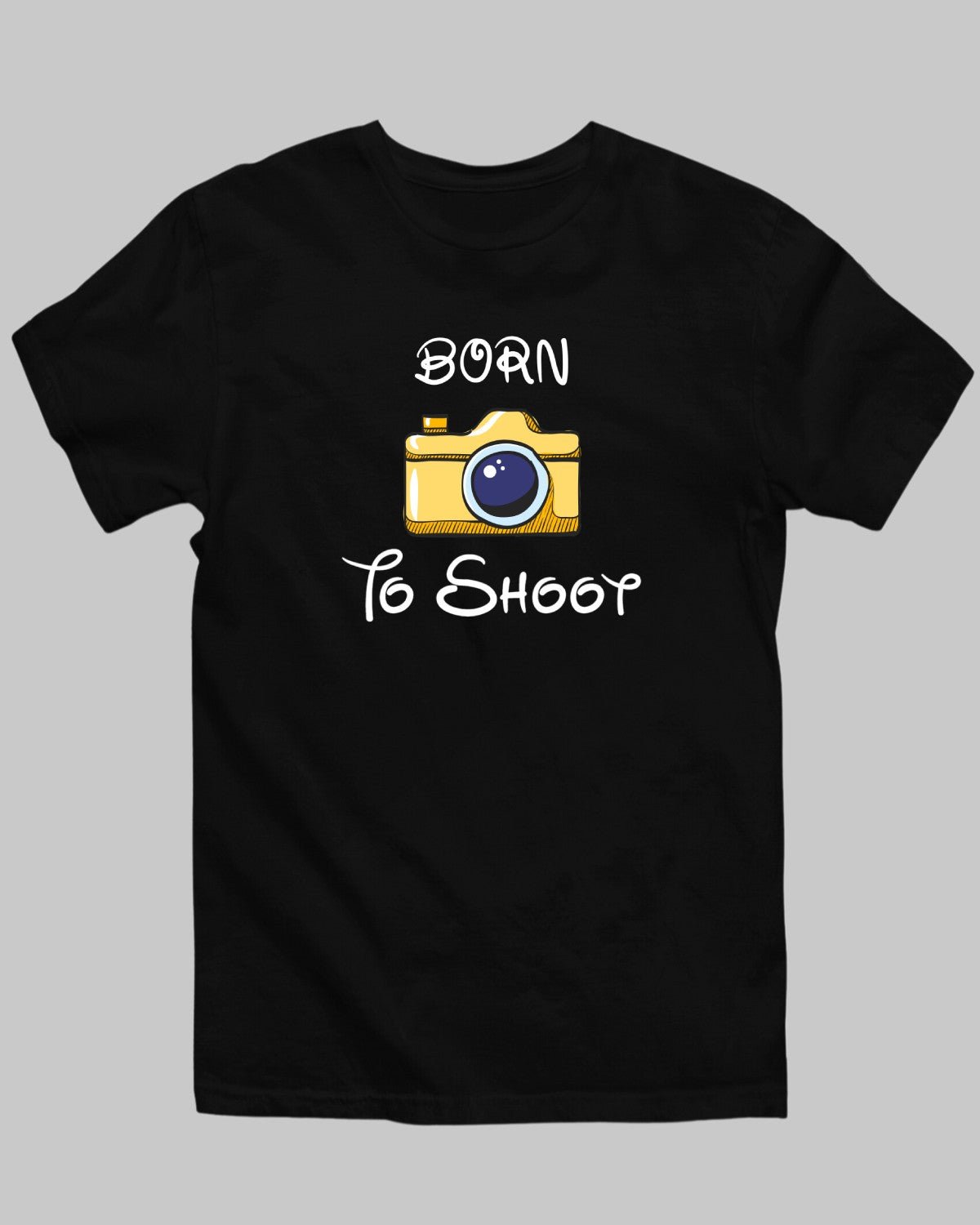 Born To Shoot T-Shirt - His'en'Her - Shop T-Shirts For Men & Women Online