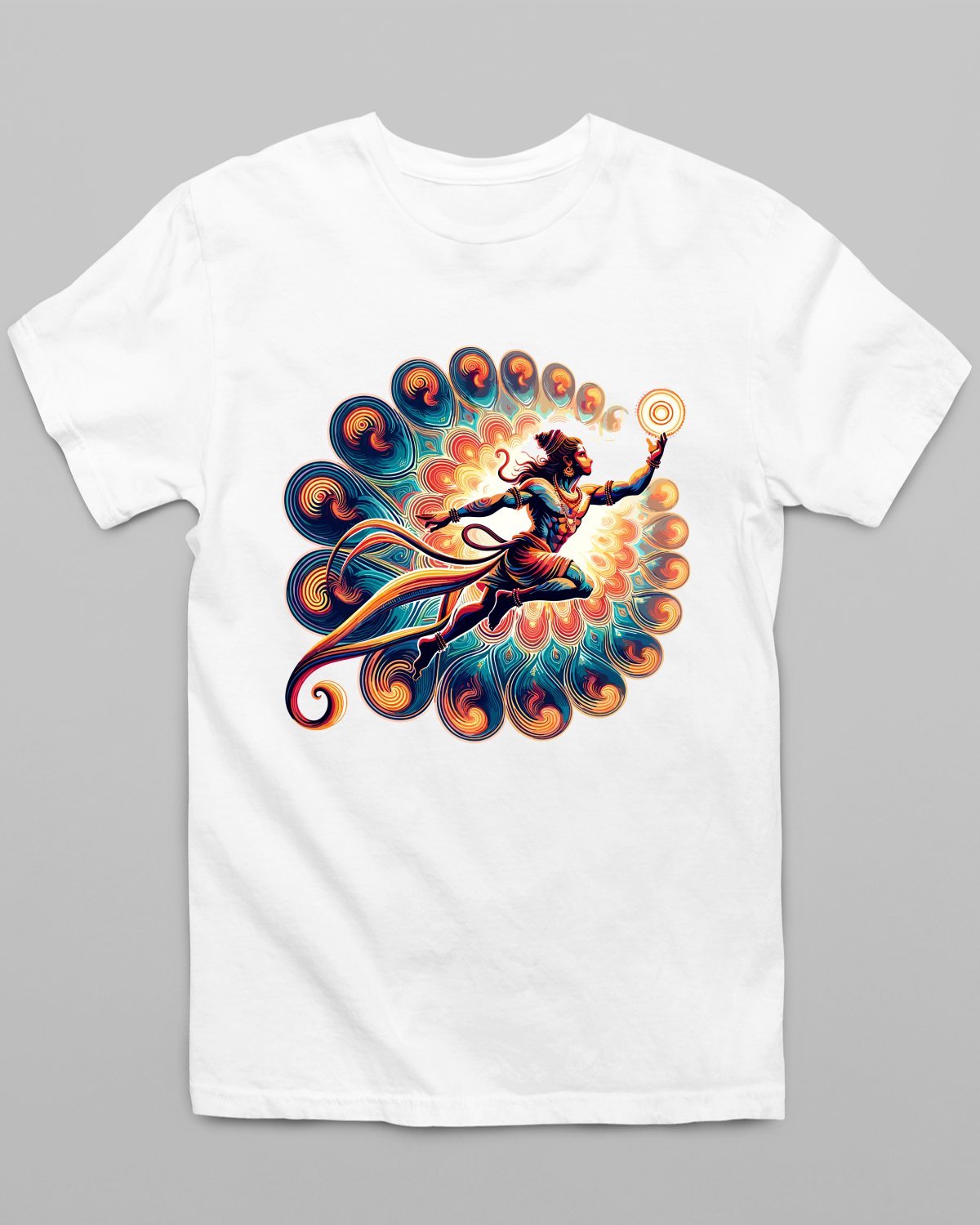 Brave Hanuman T - Shirt - His'en'Her - Shop T - Shirts For Men & Women Online