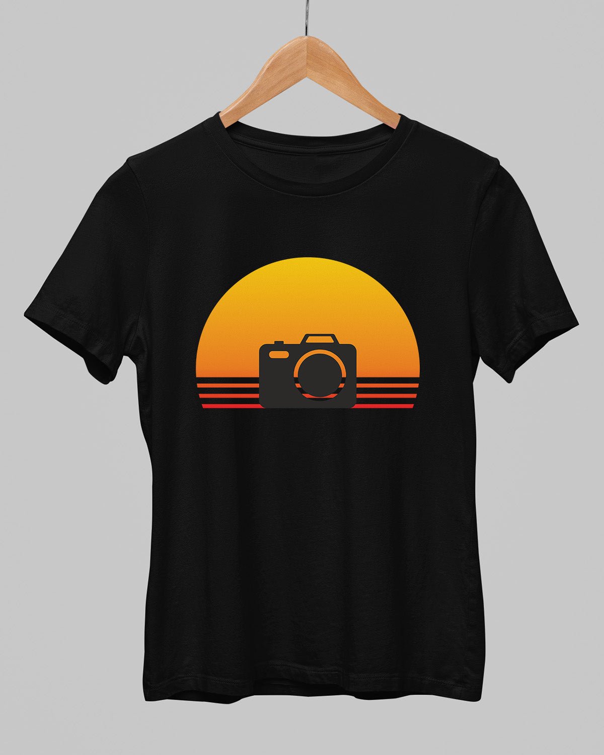 Camera Sunset T-Shirt