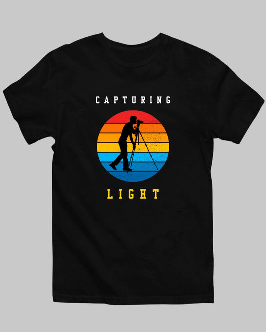 Capturing Light T-Shirt - His'en'Her - Shop T-Shirts For Men & Women Online