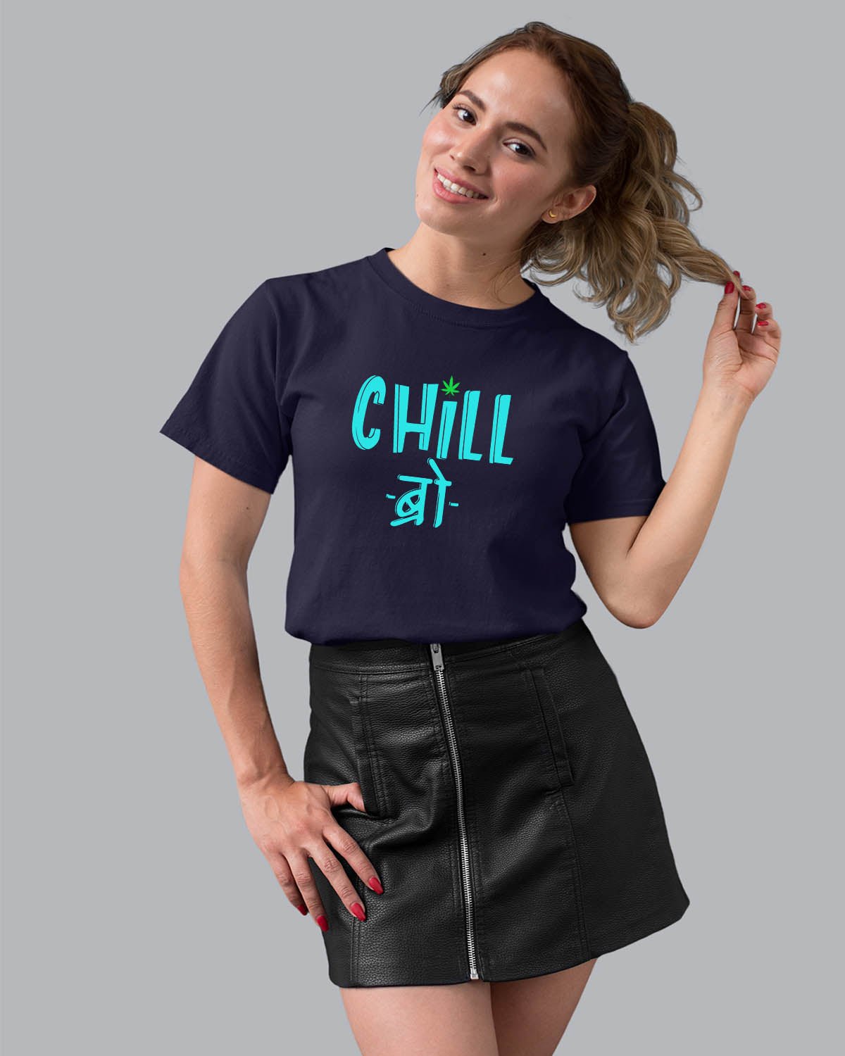 Chill Bro Women T-Shirt - His'en'Her - Shop T-Shirts For Men & Women Online