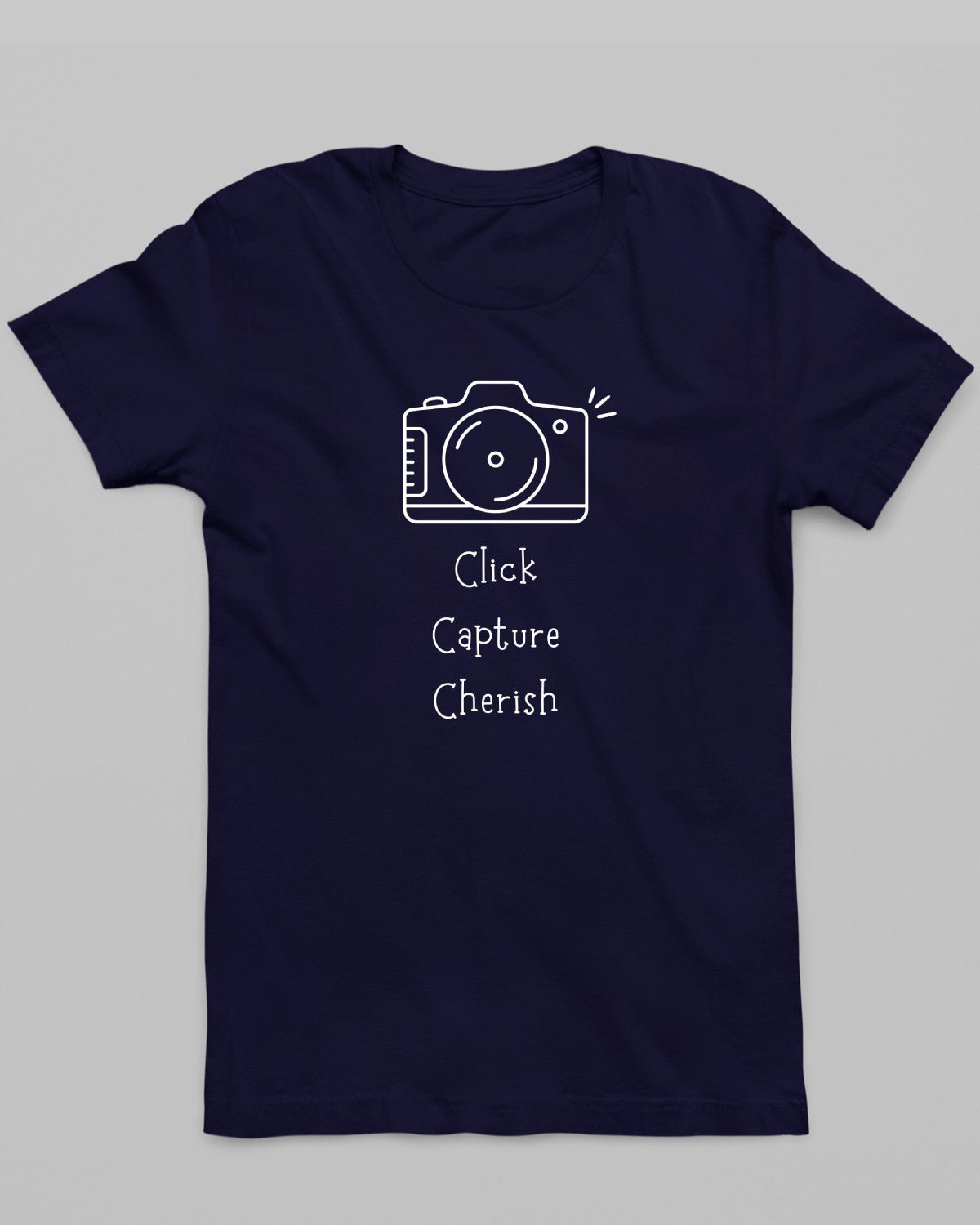 Click Capture Cherish T-Shirt - His'en'Her - Shop T-Shirts For Men & Women Online