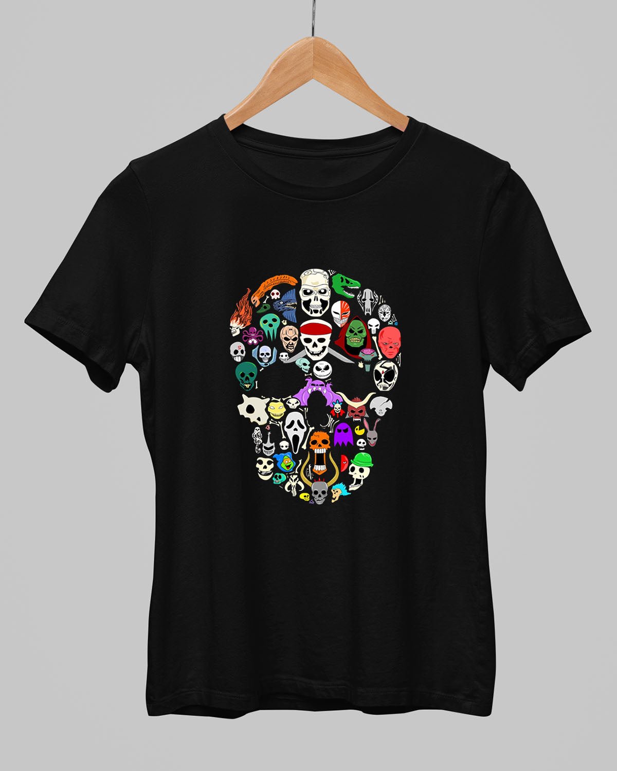 Colorful Skull T-Shirt - His'en'Her - Shop T-Shirts For Men & Women Online