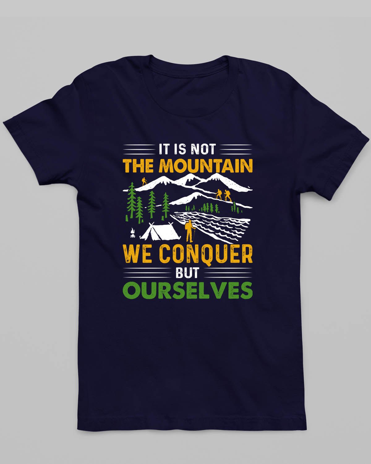 Conquer Ourselves T-Shirt - His'en'Her - Shop T-Shirts For Men & Women Online