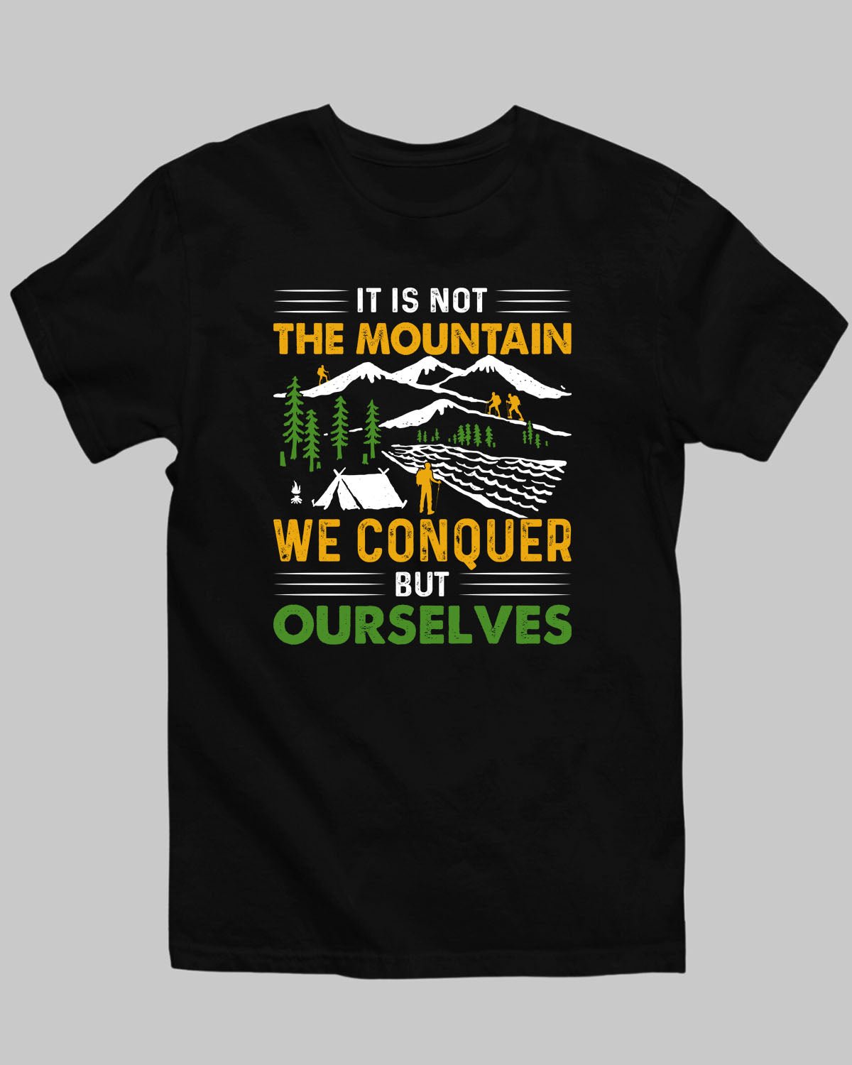 Conquer Ourselves T-Shirt - His'en'Her - Shop T-Shirts For Men & Women Online