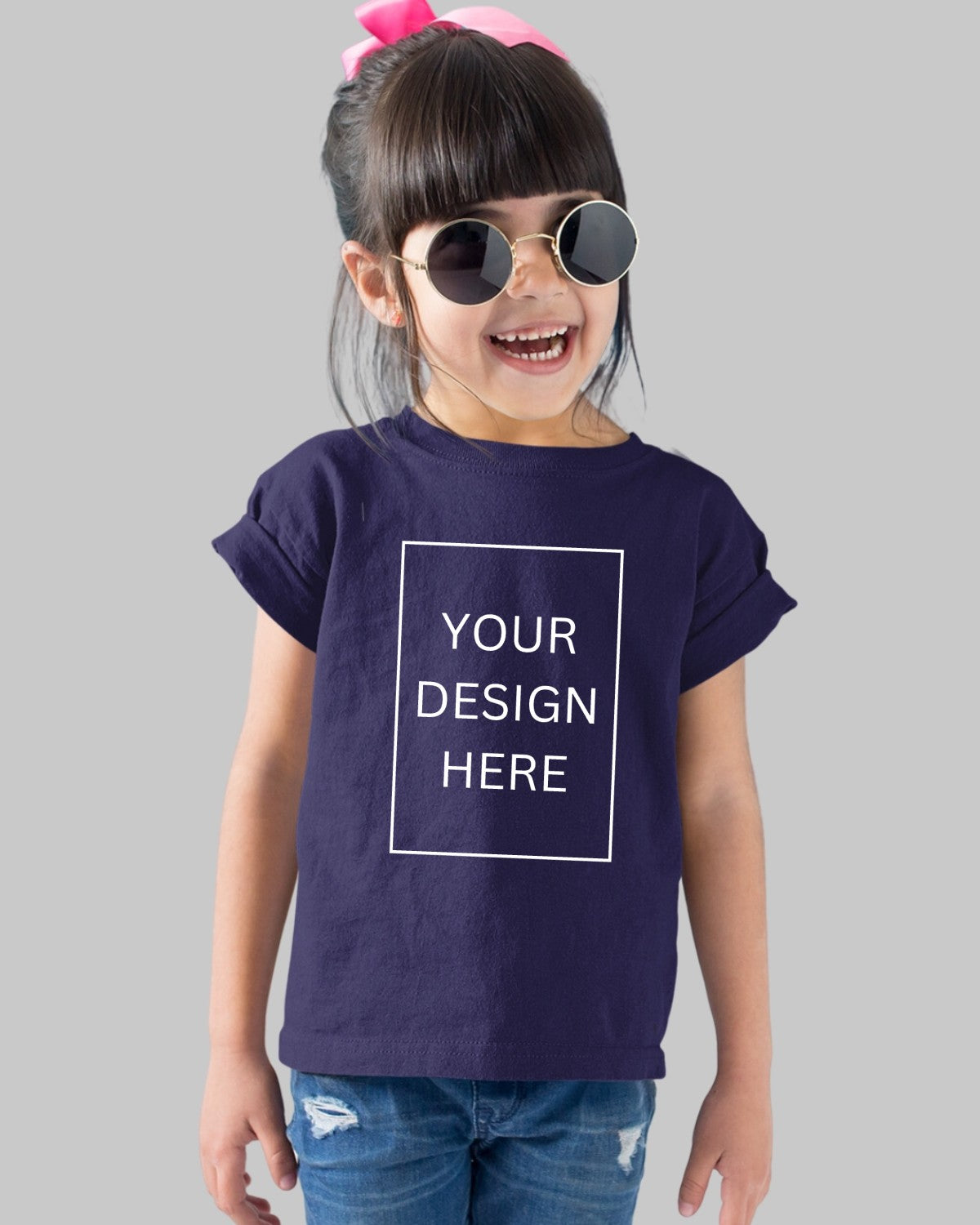 Kids Custom T-Shirt - Navy