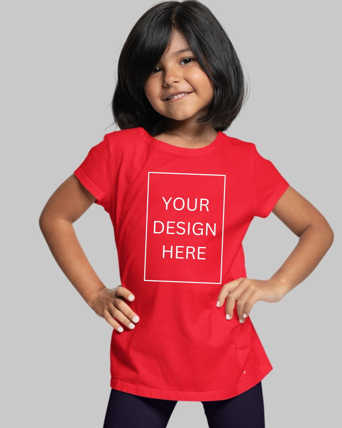 Kids Custom T-Shirt - Red