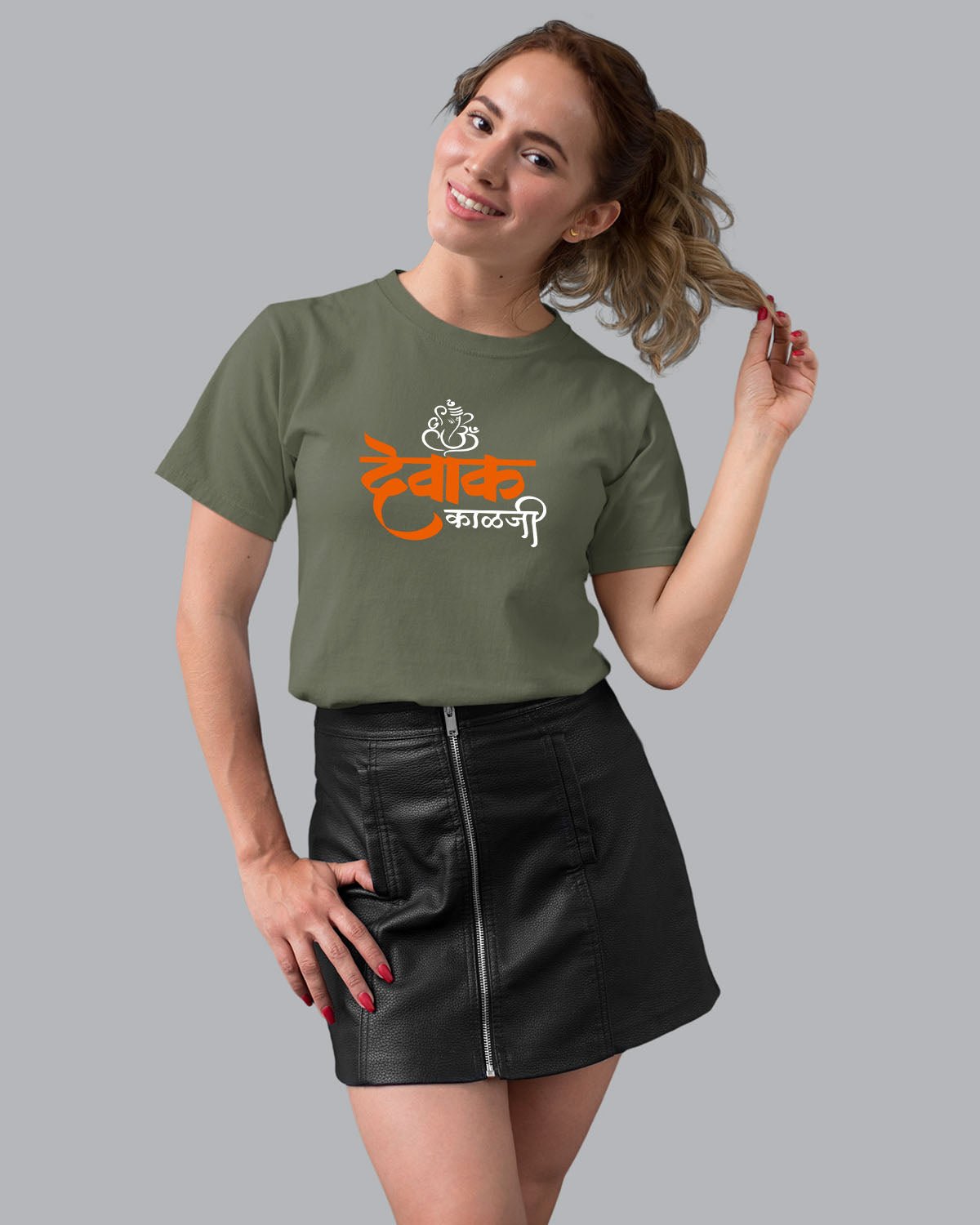 Devak Kaalji Women T-Shirt - His'en'Her - Shop T-Shirts For Men & Women Online